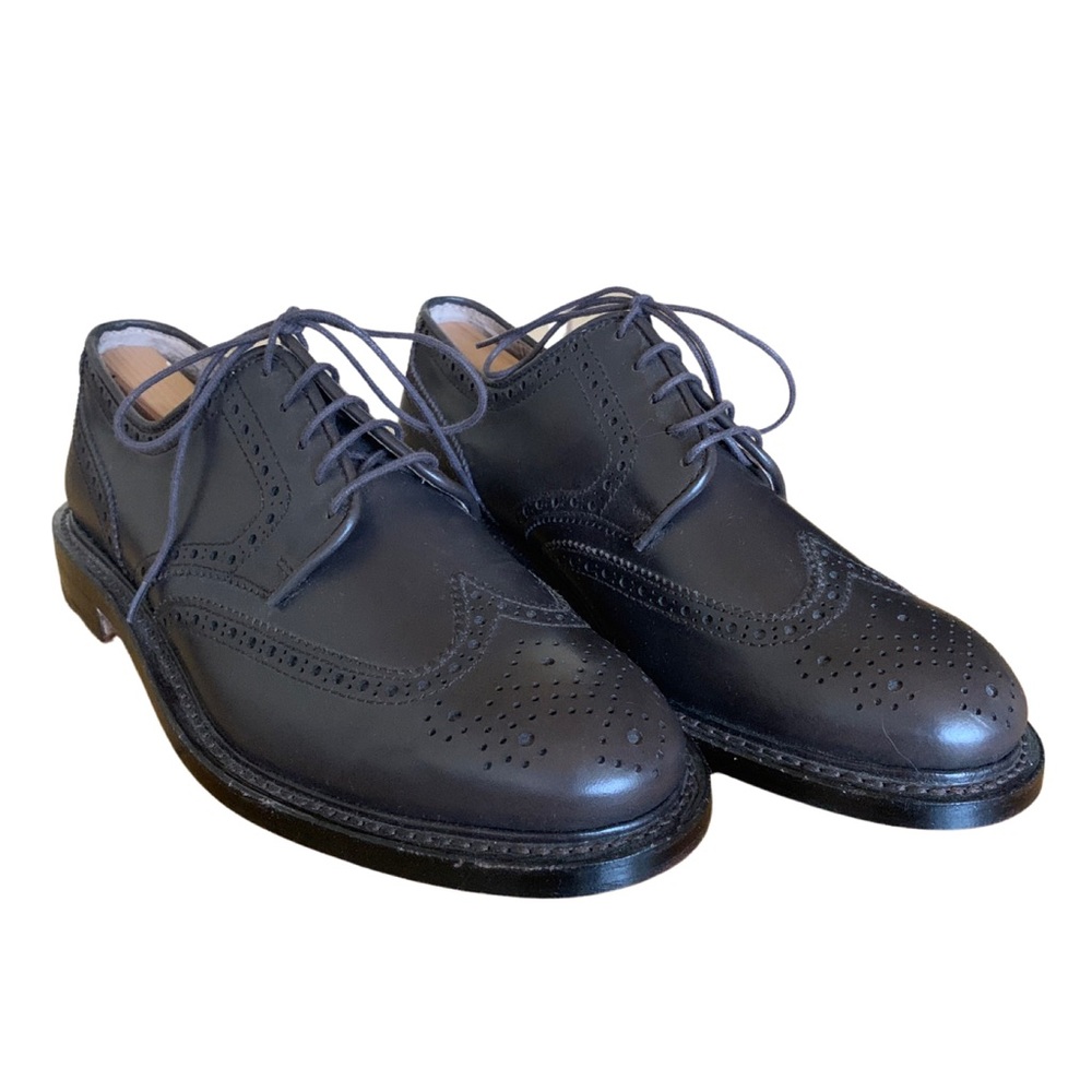 J. Crew Dark Brown Leather Derby Shoes